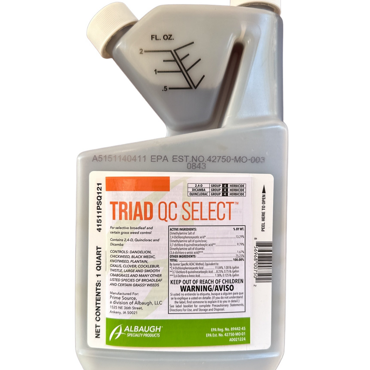 Triad Select Herbicide, 1 Quart by AM Leonard