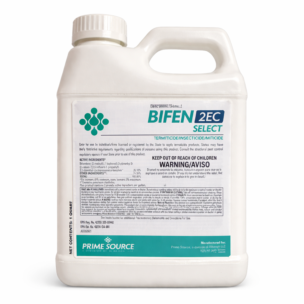 Bifen 2EC Select bifenthrin insecticide 1 quart bottle