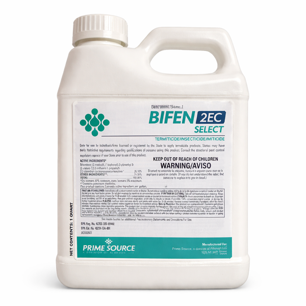 Bifen 2EC Select bifenthrin insecticide 1 quart bottle