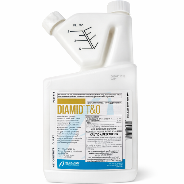 Diamid T&O insecticide 1 quart bottle chlorantraniliprole turf insect control