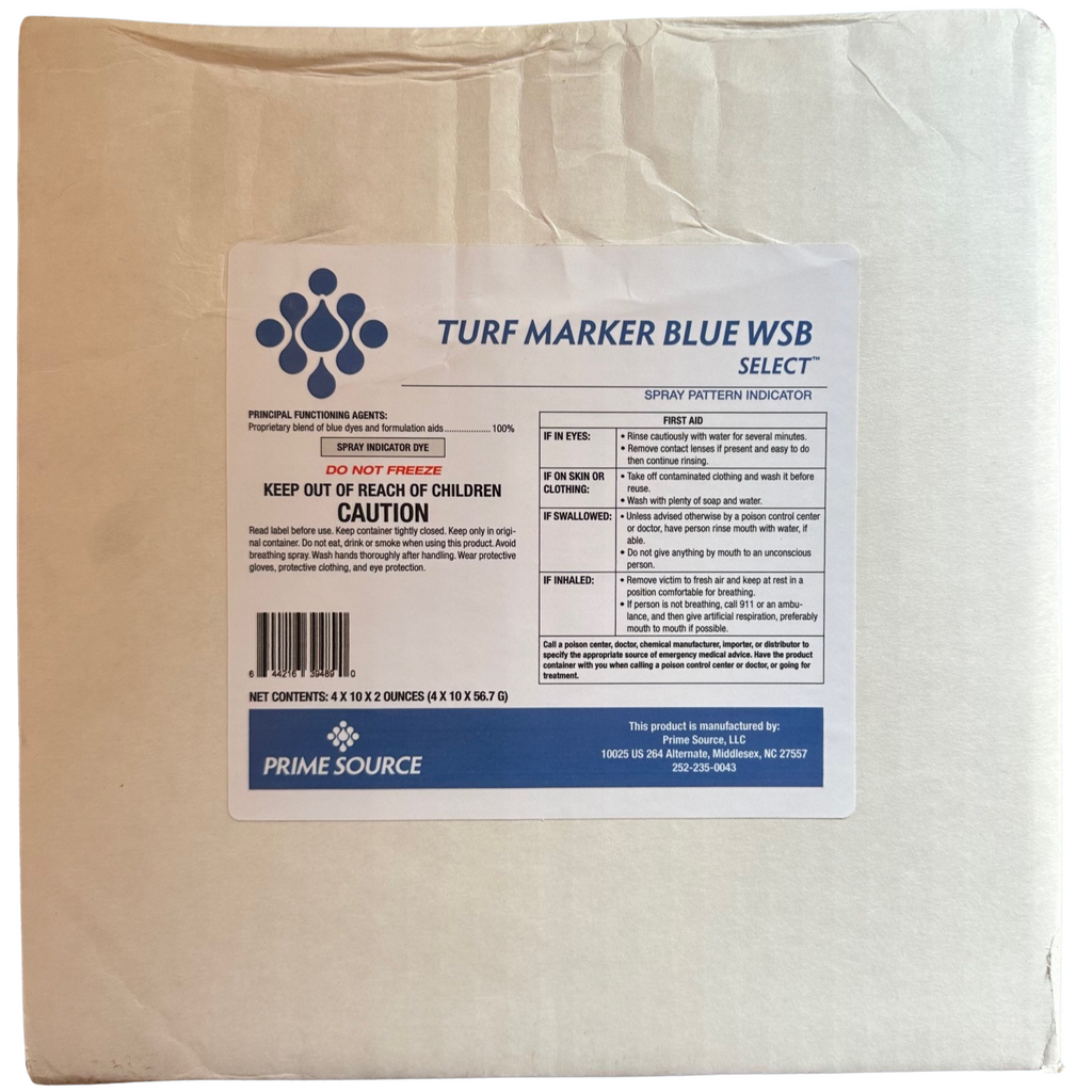 blue dye for herbicide Turf Marker Blue WSB Select Spray Pattern Indicator and Pond Dye